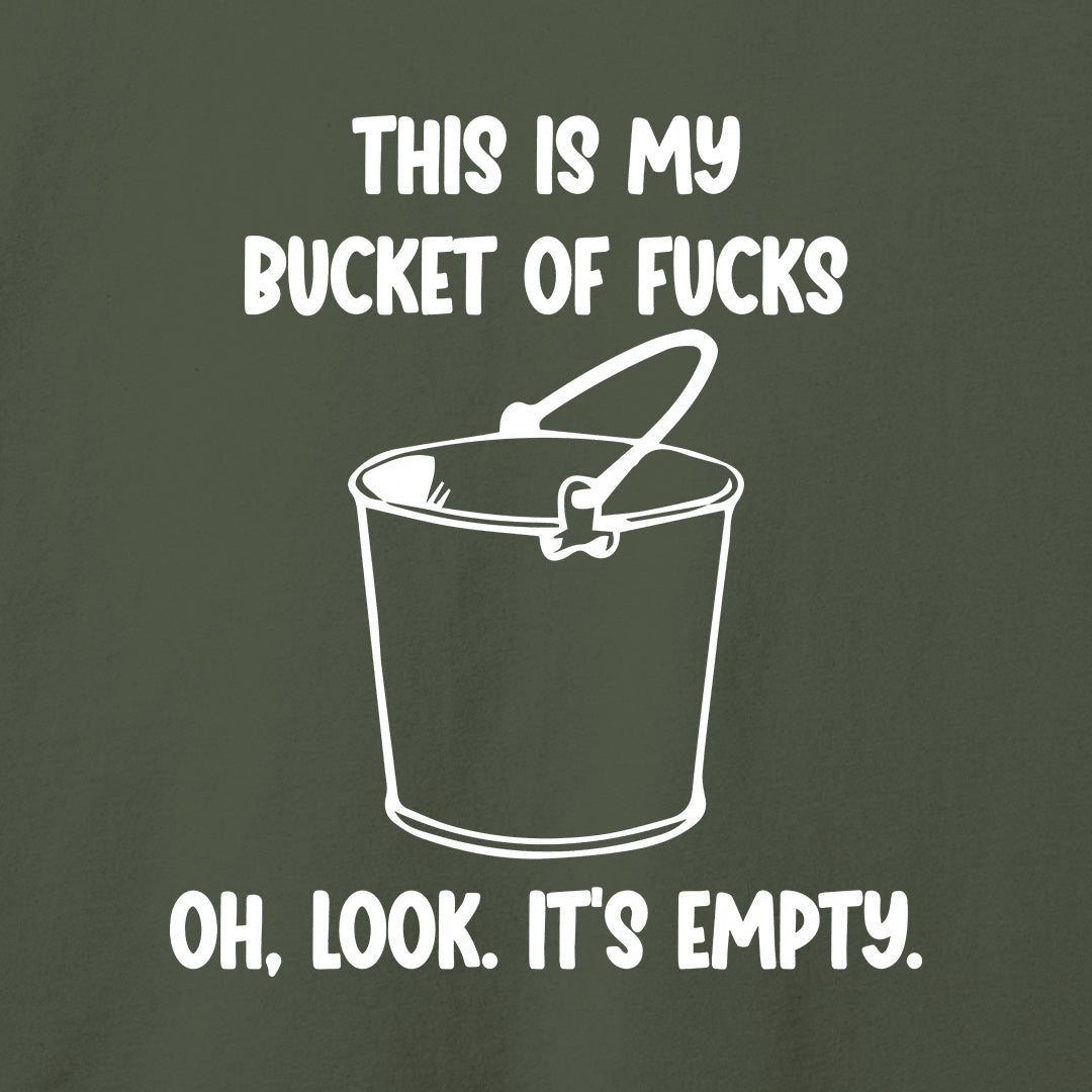 Bucket of Fucks T-Shirt-T-Shirt-Asphalt-S-