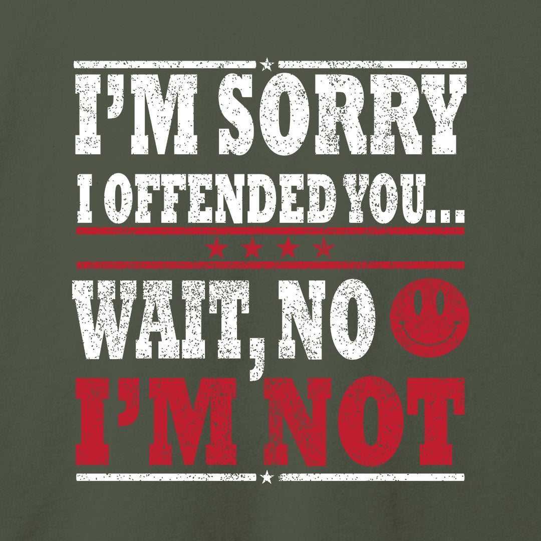 Not Sorry T-Shirt-T-Shirt-Asphalt-S-