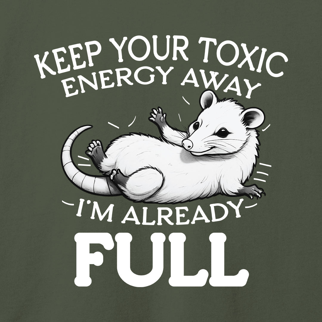 Keep Your Toxic Energy T-Shirt-T-Shirt-Asphalt-S-