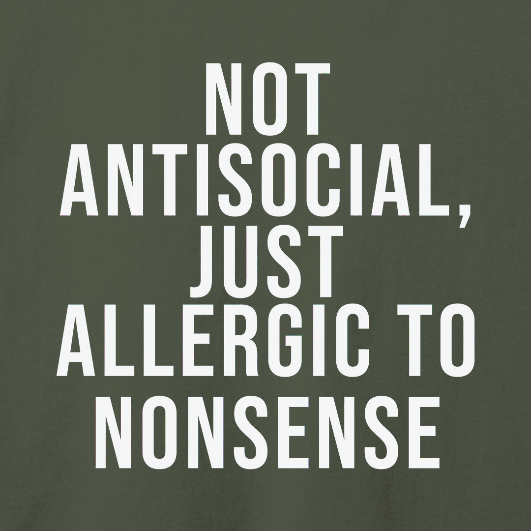 Not Antisocial T-Shirt-T-Shirt-Asphalt-S-