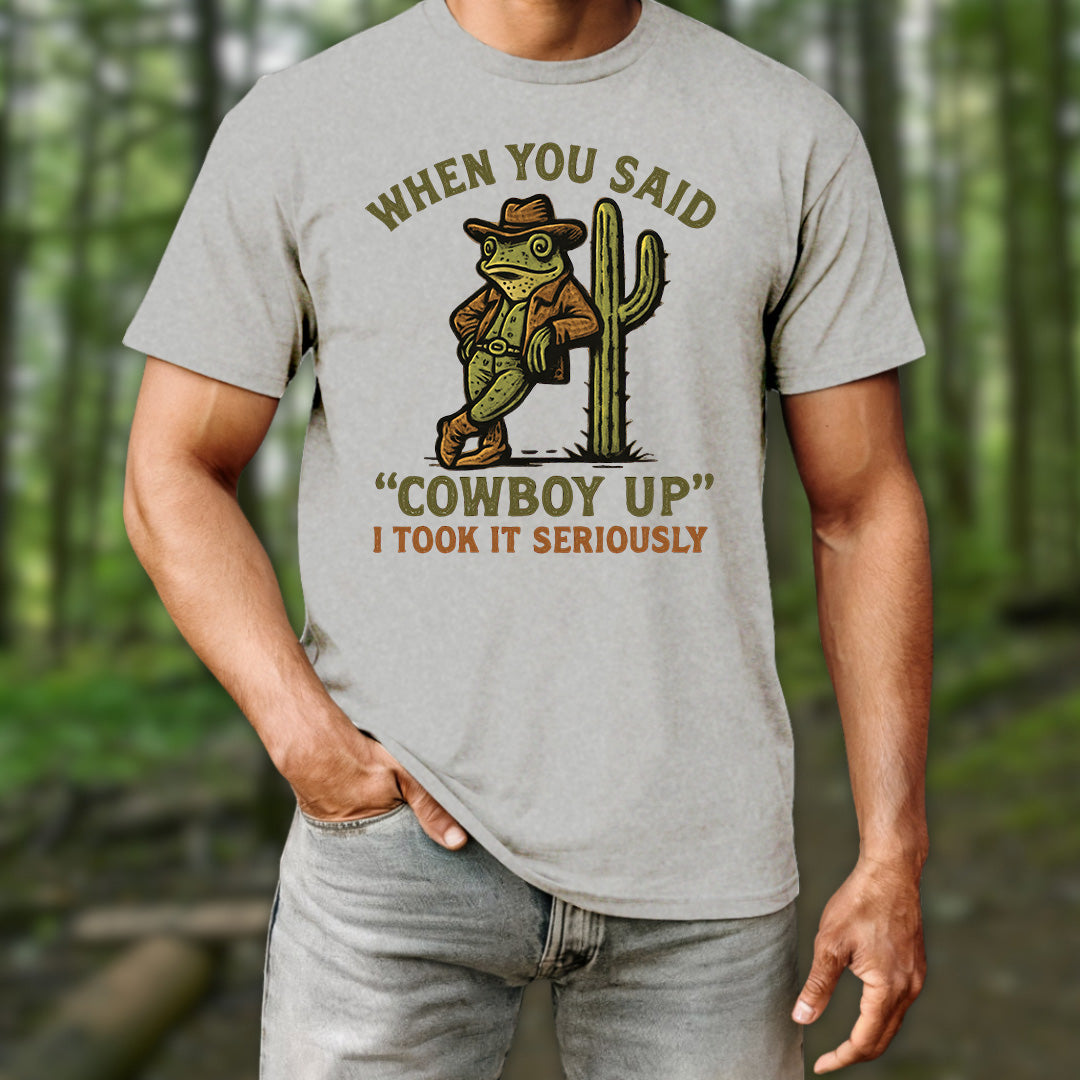 Cowboy Up T-Shirt