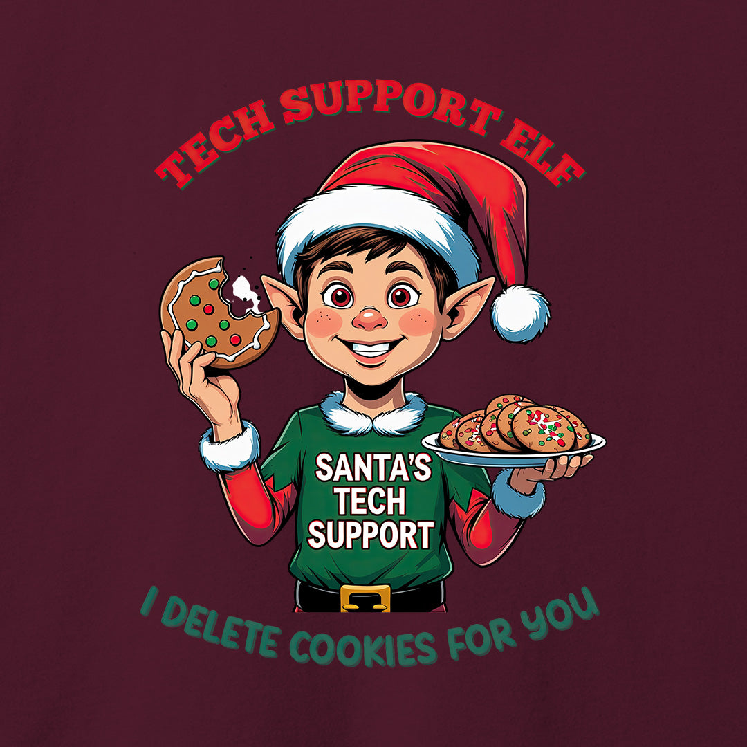 Tech Support Elf T-Shirt