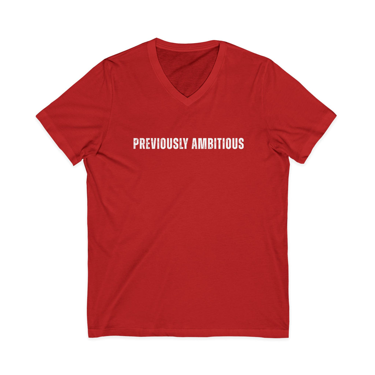 Previously Ambitious V-Neck T-Shirt