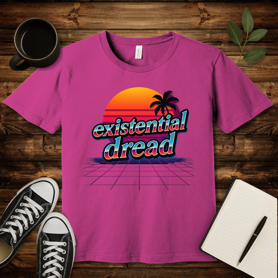 Existential Dread T-Shirt-T-Shirt-Berry-S-wearable sarcasm by Savage Tee Society