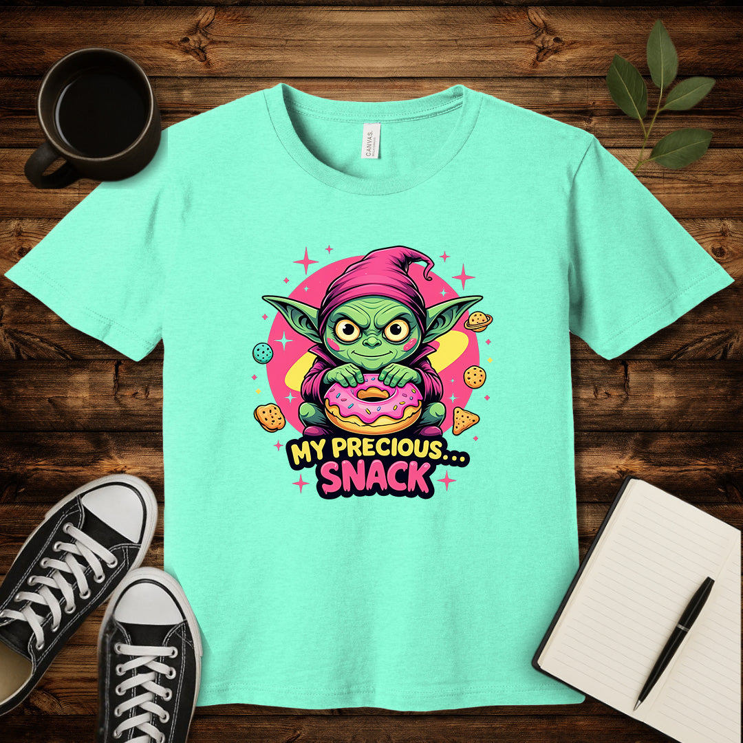 My Precious Snack T-Shirt-T-Shirt-Heather Mint-S-wearable sarcasm by Savage Tee Society