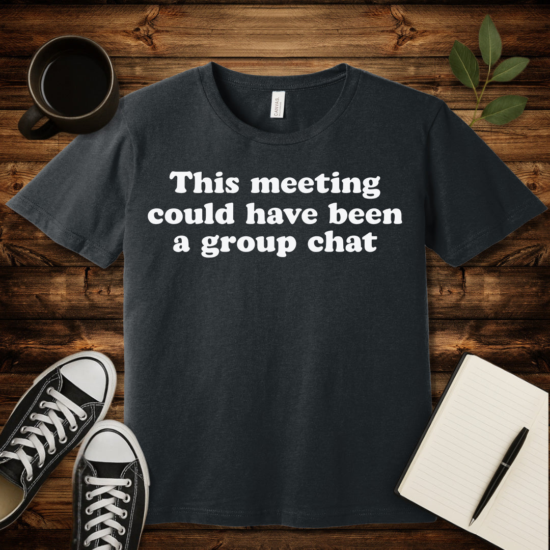 This Meeting Sucks T-Shirt-T-Shirt-Dark Grey Heather-S-wearable sarcasm by Savage Tee Society