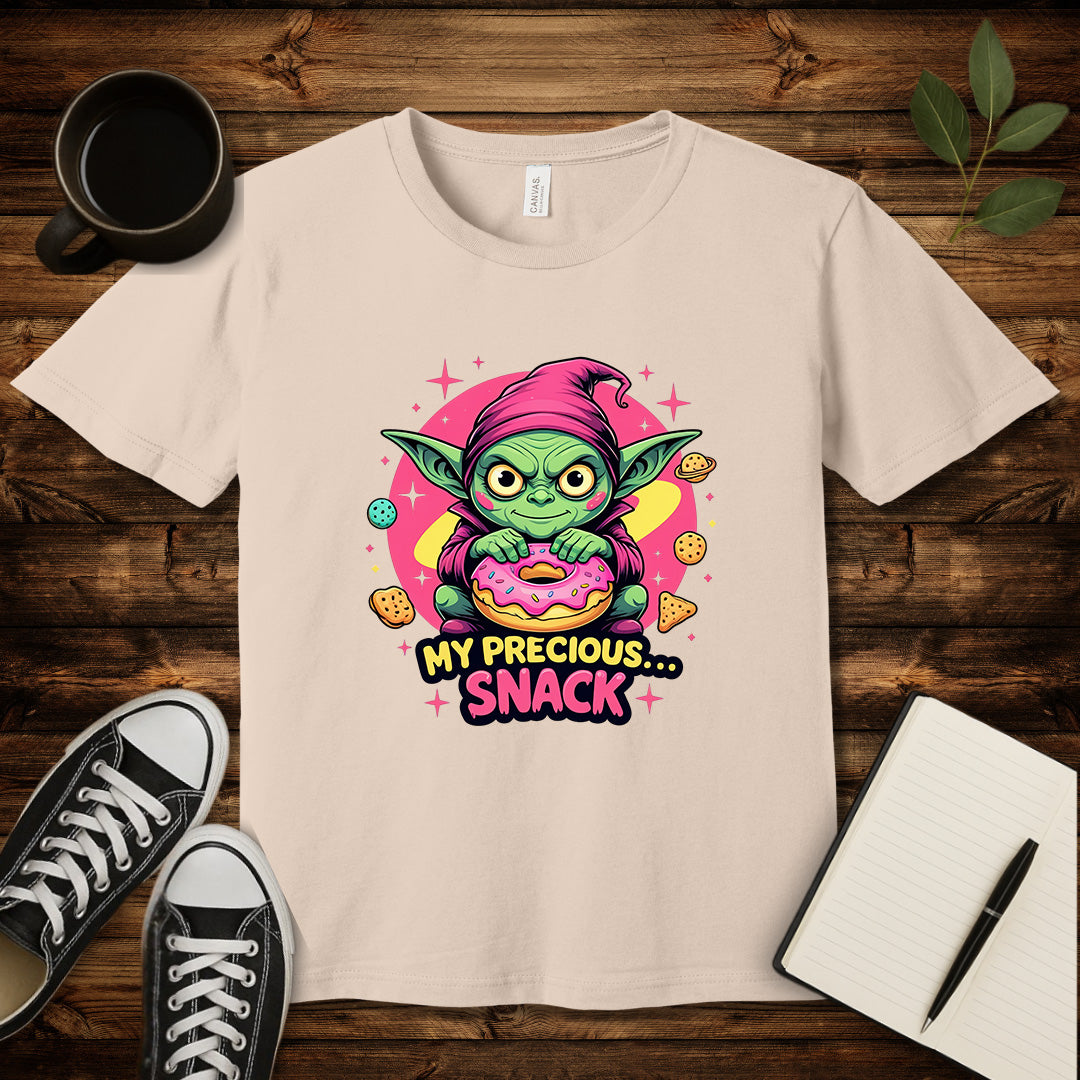 My Precious Snack T-Shirt-T-Shirt-Soft Cream-S-wearable sarcasm by Savage Tee Society