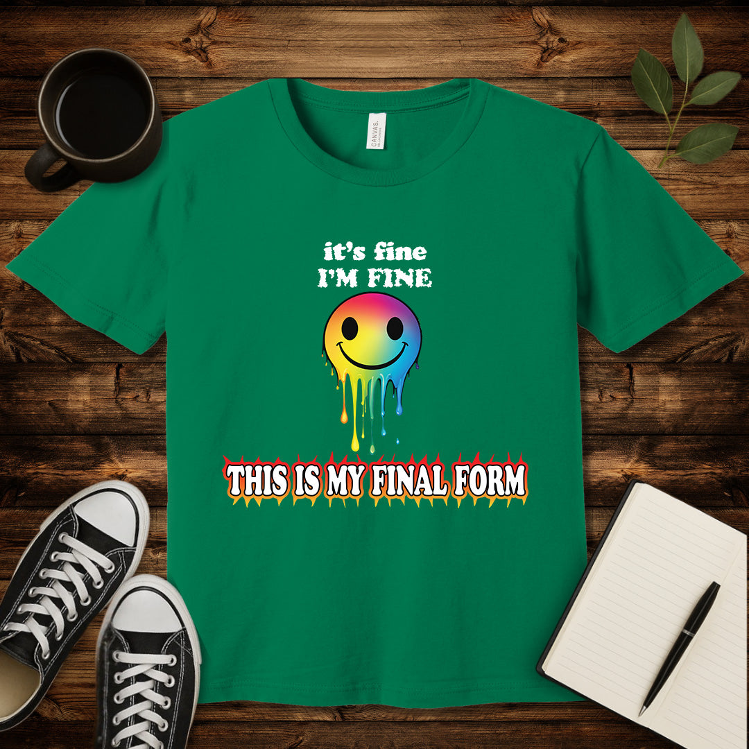 Final Form T-Shirt-T-Shirt-Kelly-S-wearable sarcasm by Savage Tee Society