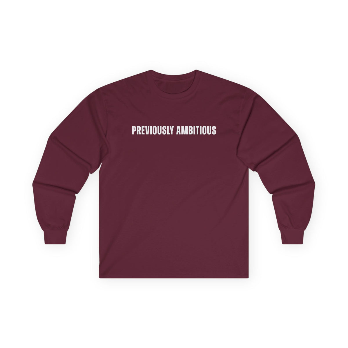 Previously Ambitious Long Sleeve Tee