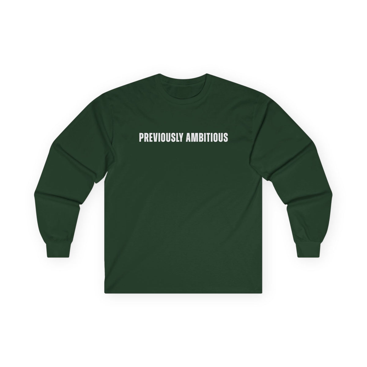 Previously Ambitious Long Sleeve Tee