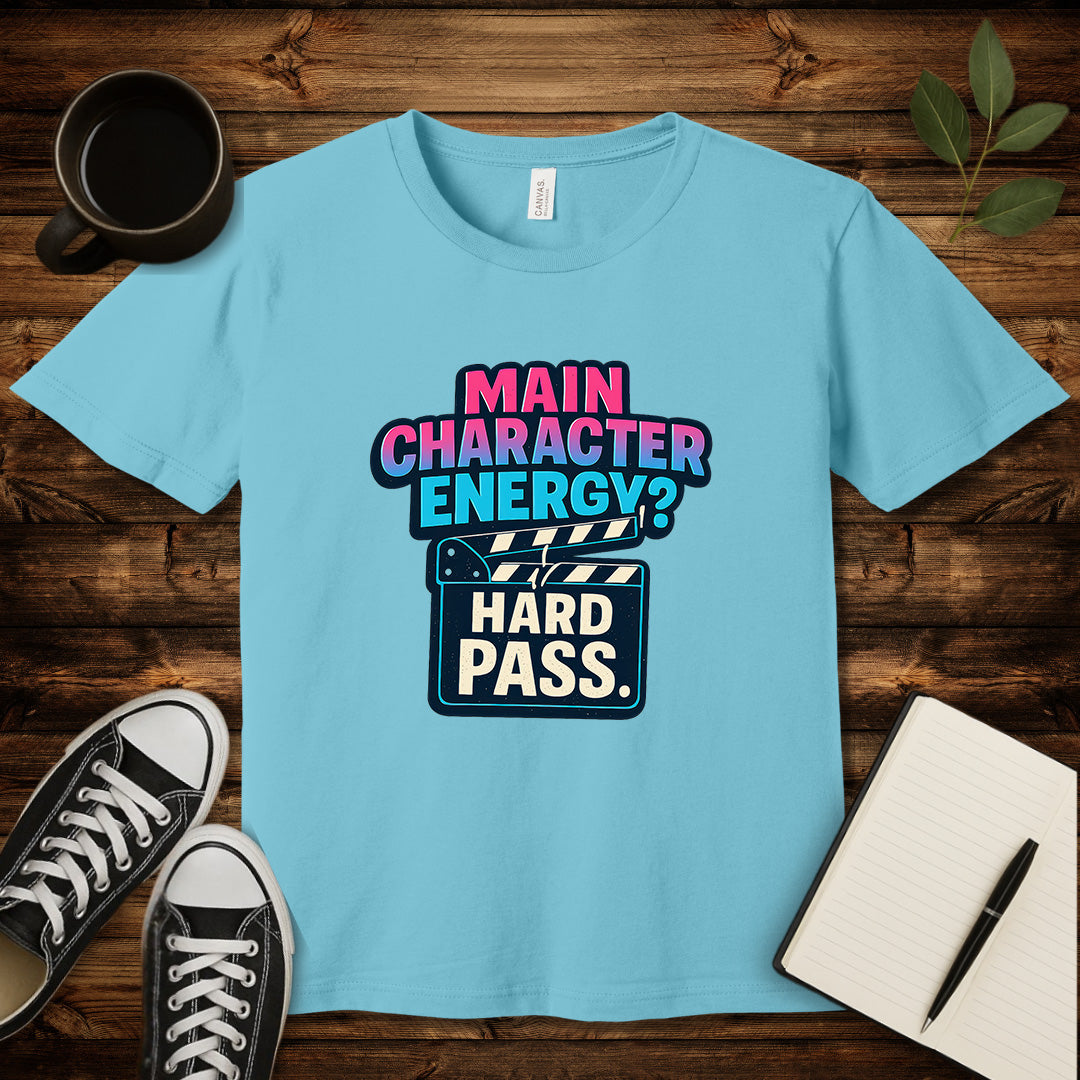 NPC Energy T-Shirt-T-Shirt-Turquoise-S-wearable sarcasm by Savage Tee Society