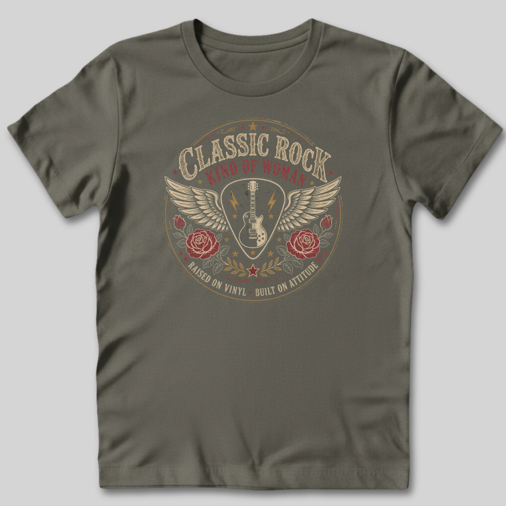 Classic Rock Kind of Woman T-Shirt