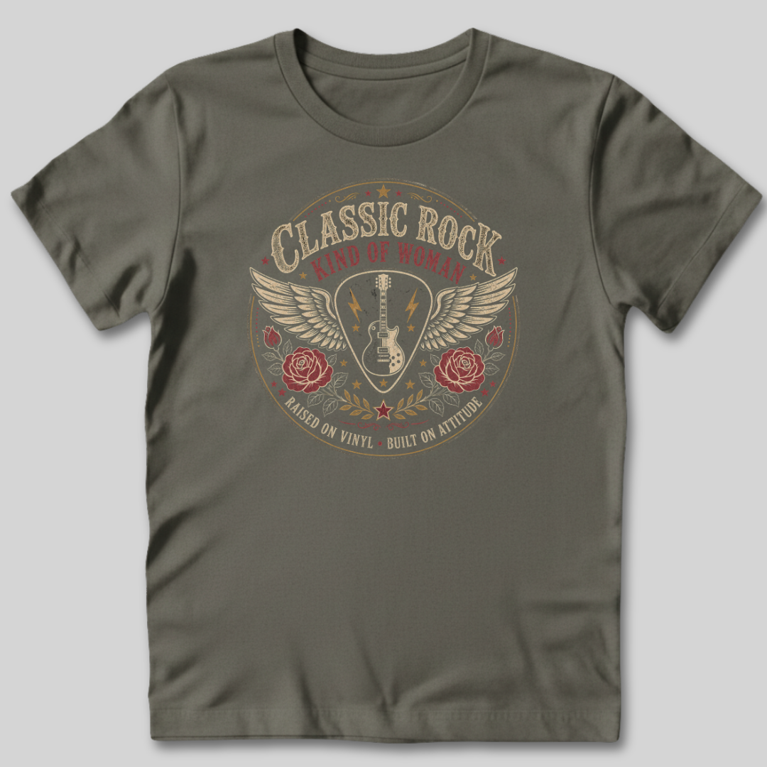 Classic Rock Kind of Woman T-Shirt