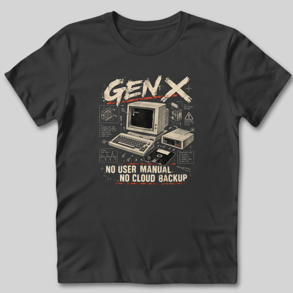 Gen X No User Manual T-Shirt