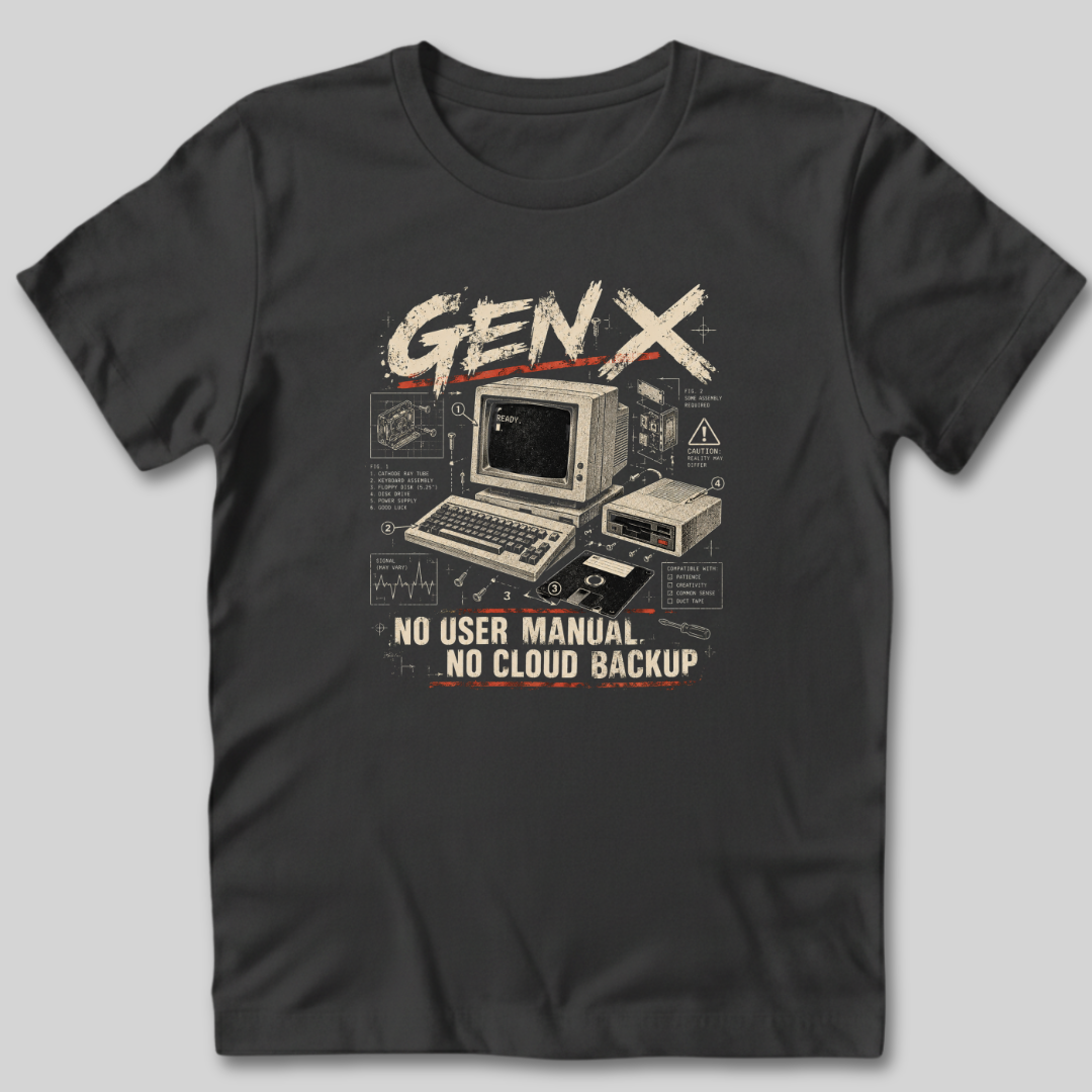 Gen X No User Manual T-Shirt