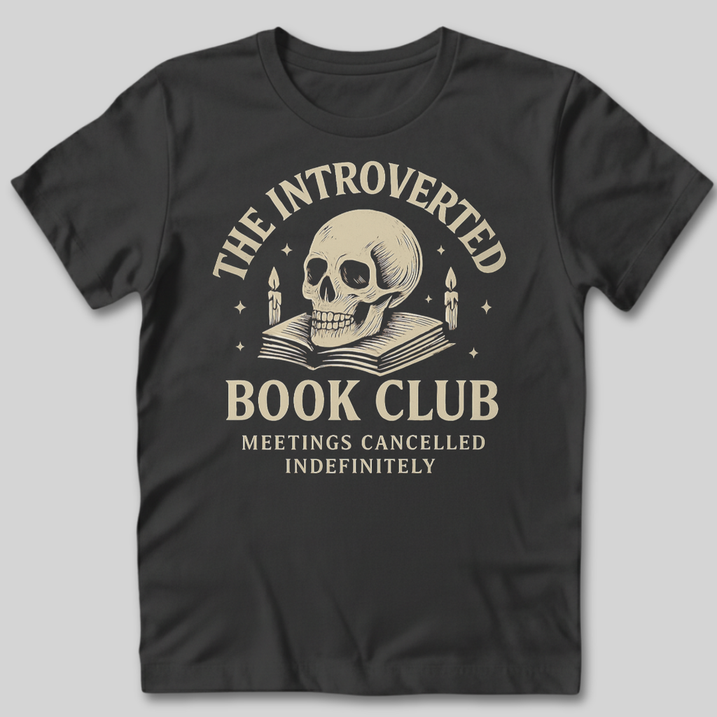 Introverted Book Club T-Shirt