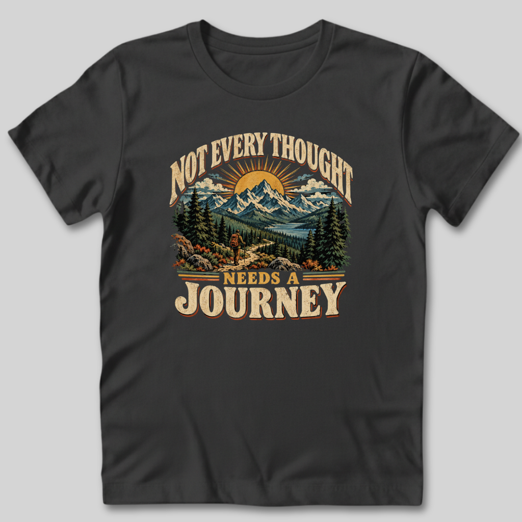 Not Every Thought Needs a Journey T-Shirt