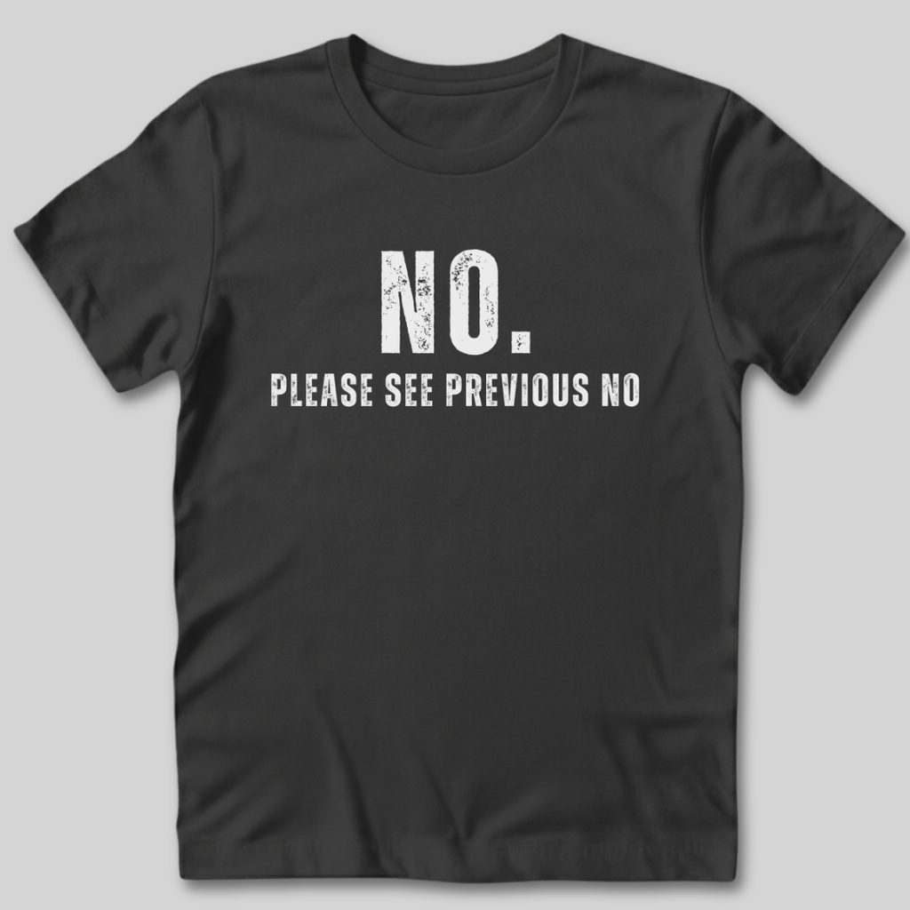 Please See Previous No T-Shirt
