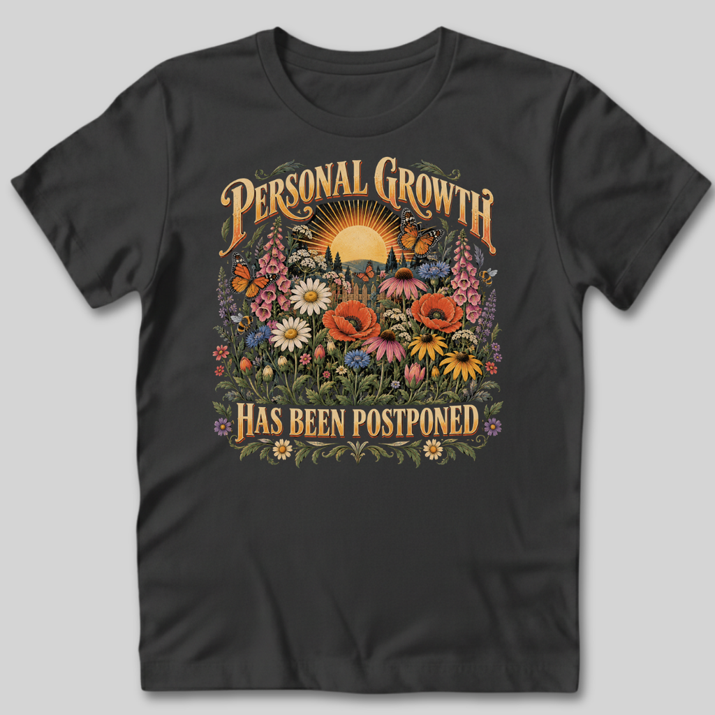 Personal Growth Has Been Postponed T-Shirt
