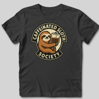 Caffeinated Sloth Society T-Shirt