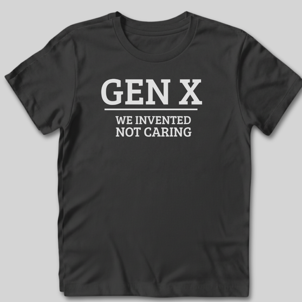 Not Caring T-Shirt