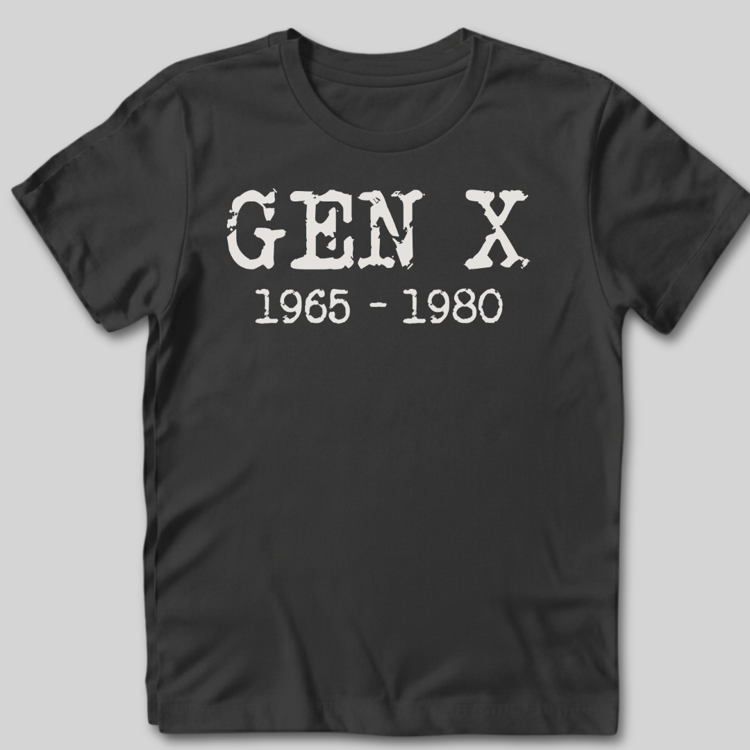 Gen X 1965 1980 T-Shirt