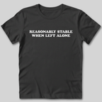 Reasonably Stable When Left Alone T-Shirt