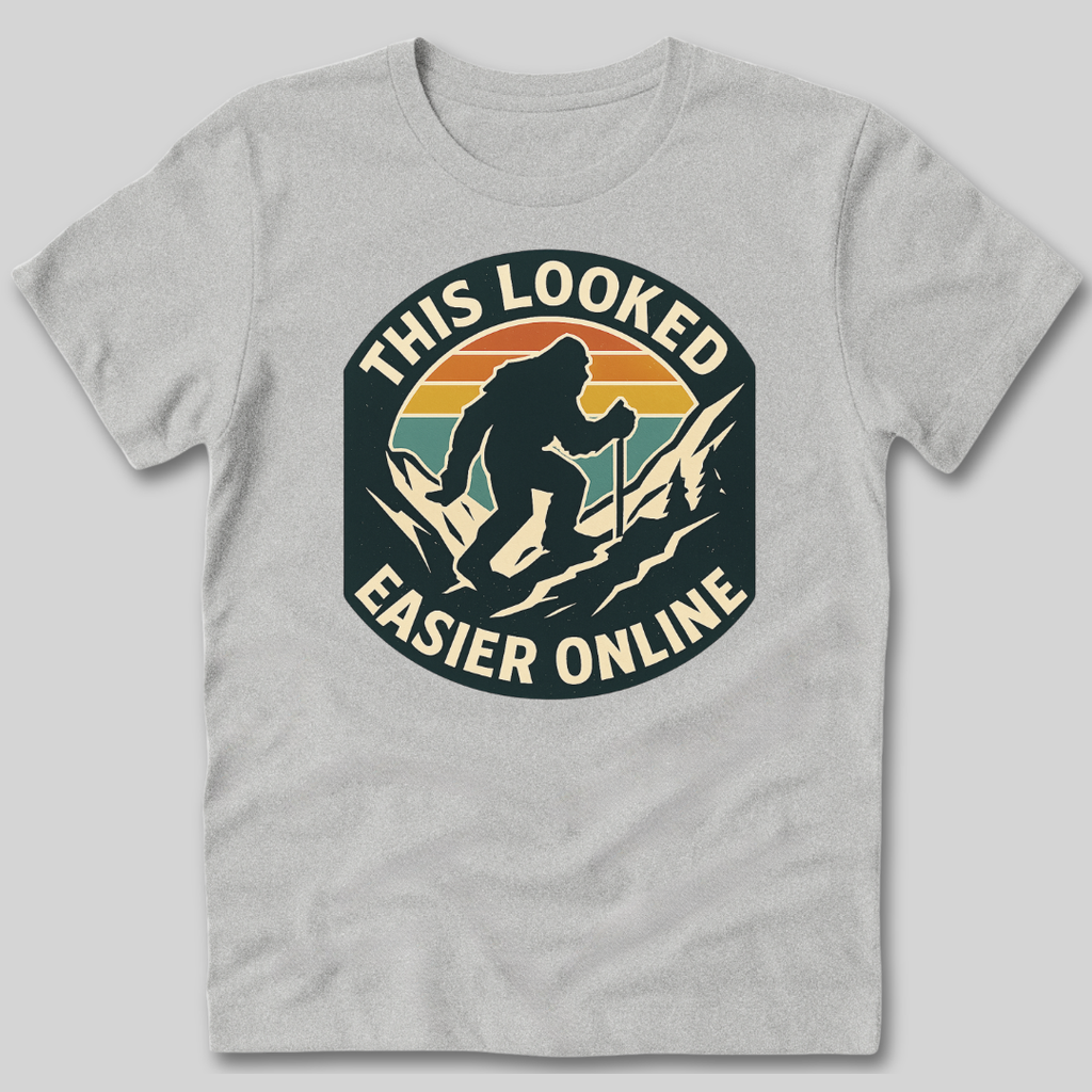 This Looked Easier Online T-Shirt