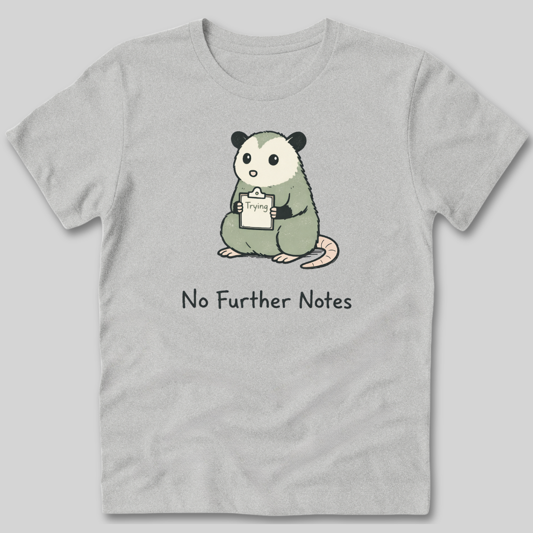 No Further Notes T-Shirt