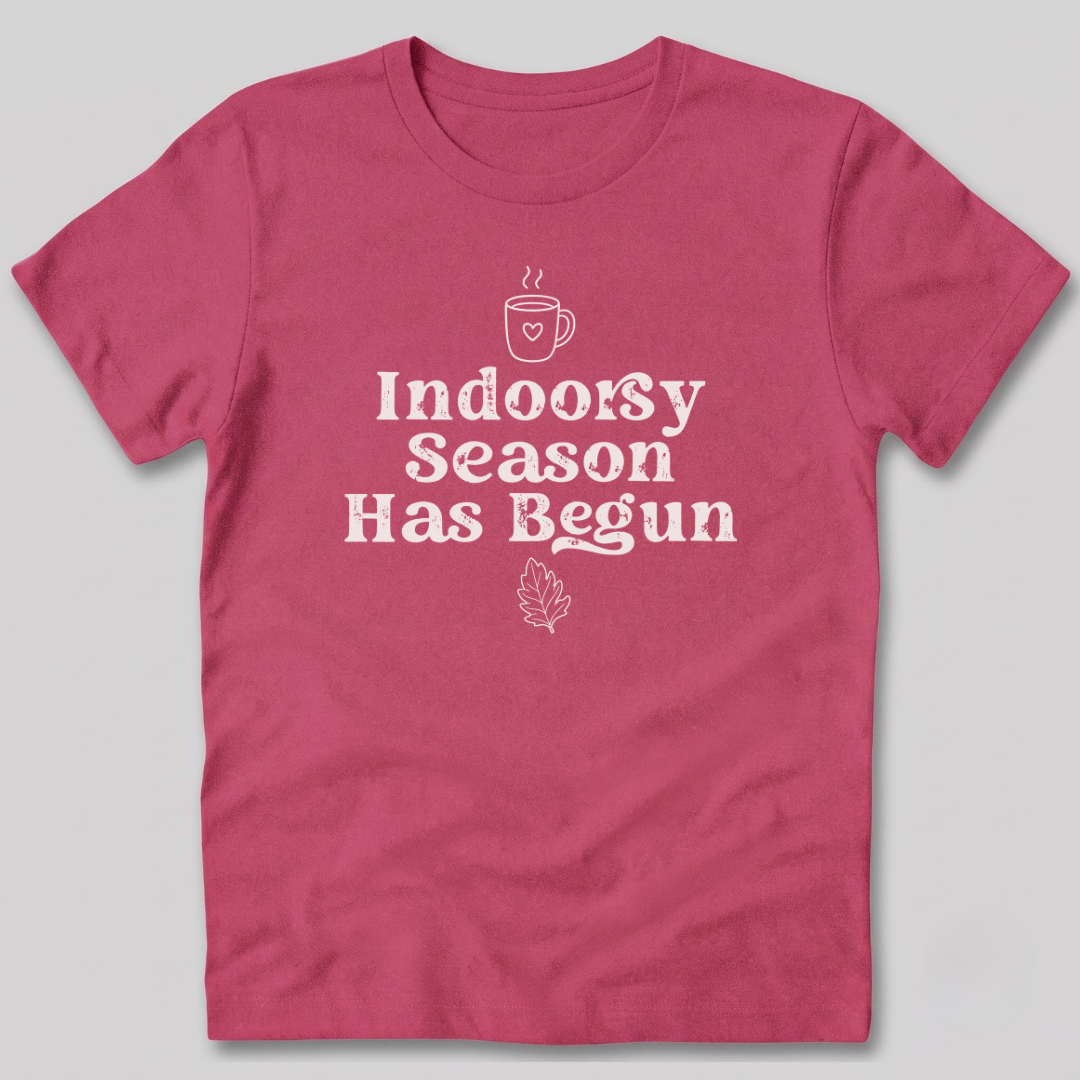 Indoorsy Season Has Begun T-Shirt