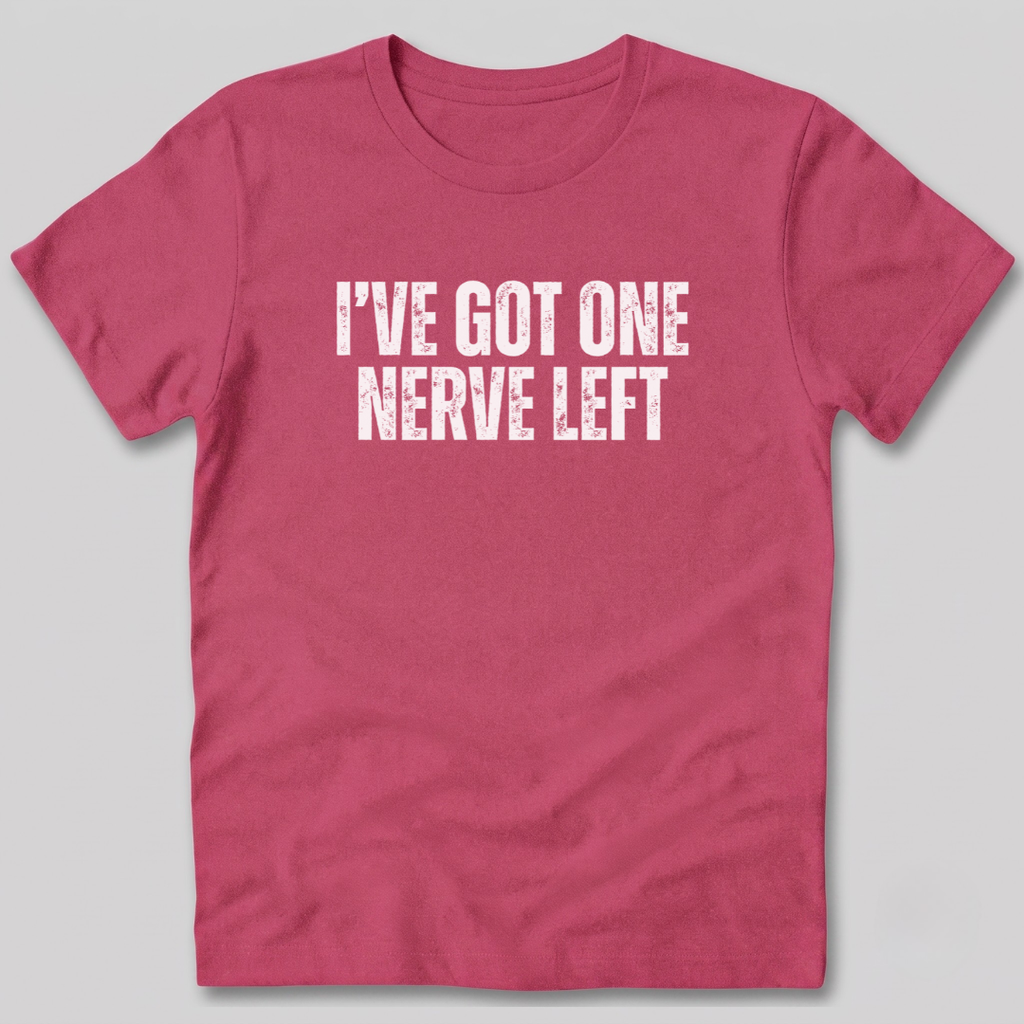 I've Got One Nerve Left T-Shirt