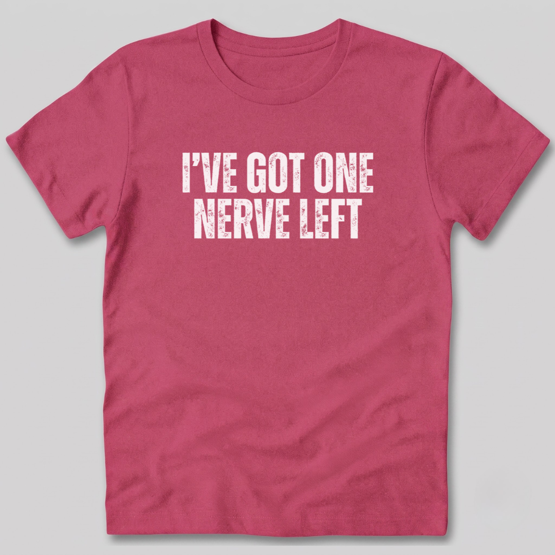 I've Got One Nerve Left T-Shirt