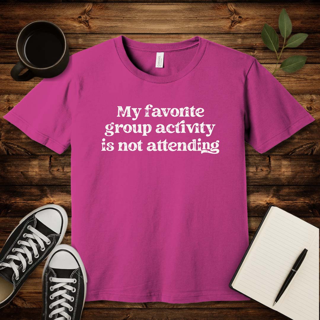 My Favorite Group Activity T-Shirt-T-Shirt-Berry-S-wearable sarcasm by Savage Tee Society