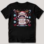 Go Away Anti-Social Christmas T-Shirt