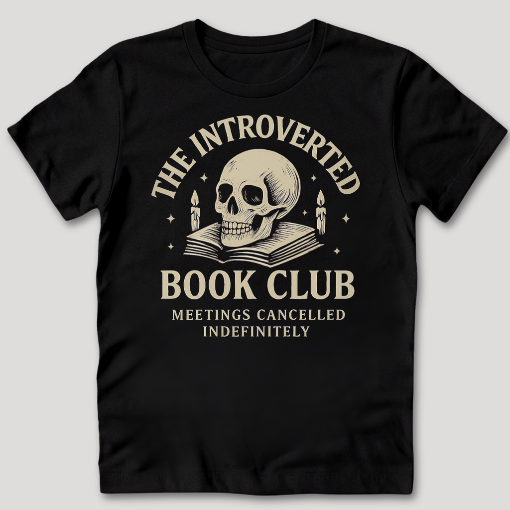 Introverted Book Club T-Shirt