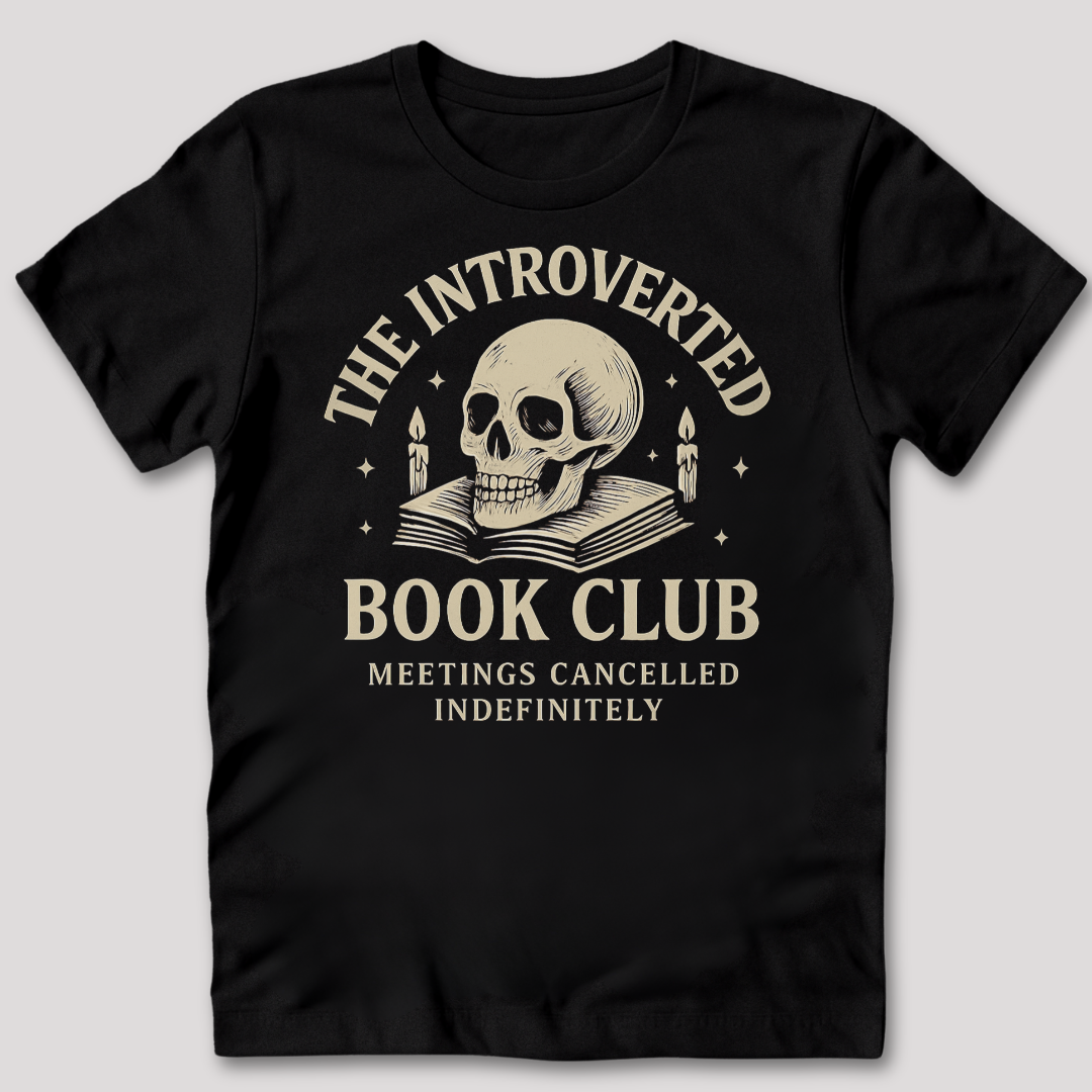 Introverted Book Club T-Shirt