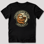 Caffeinated Sloth Society T-Shirt