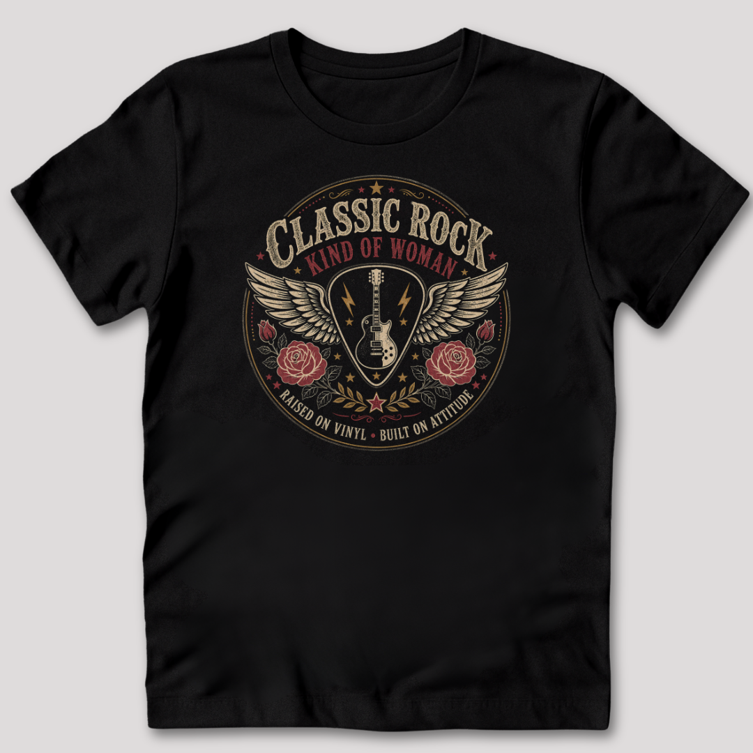 Classic Rock Kind of Woman T-Shirt