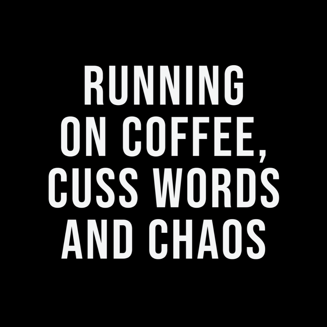 Coffee and Cuss Words T-Shirt-T-Shirt-Deep Heather-S-