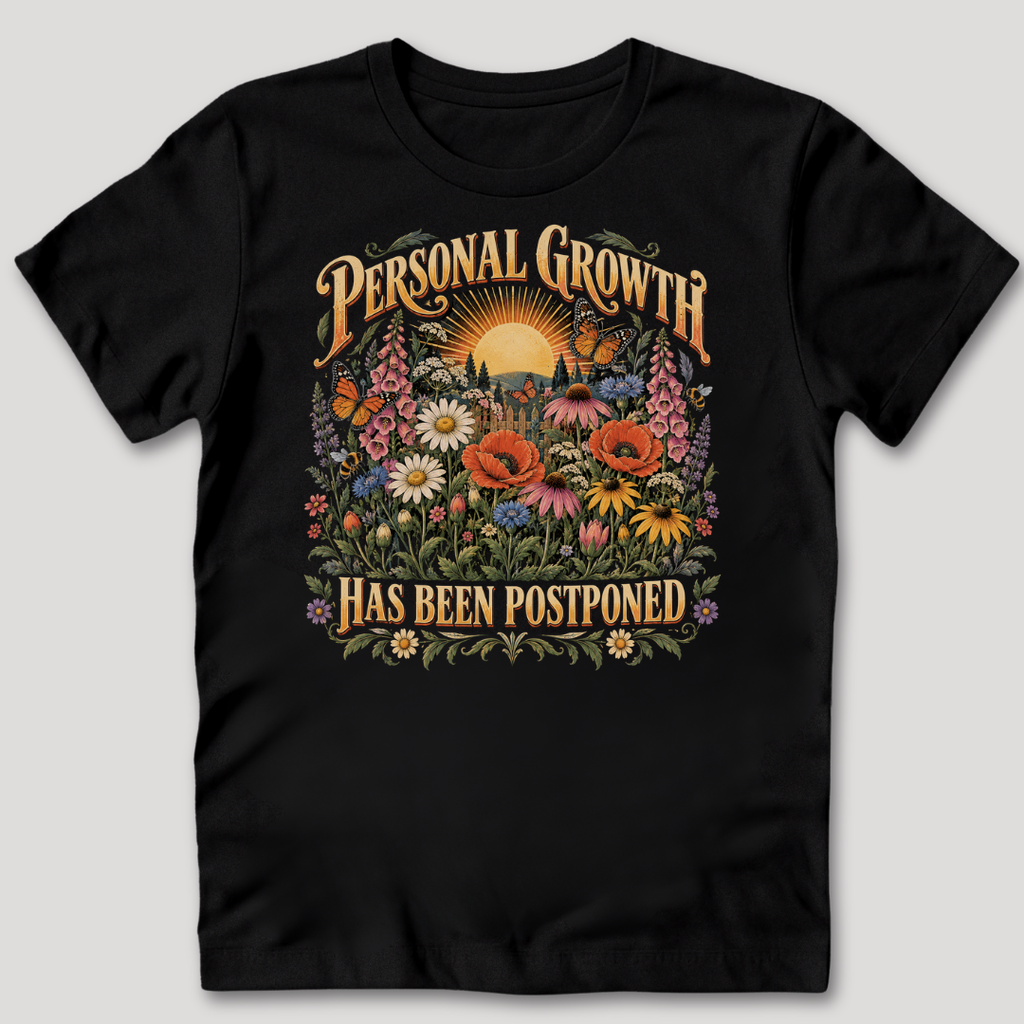 Personal Growth Has Been Postponed T-Shirt