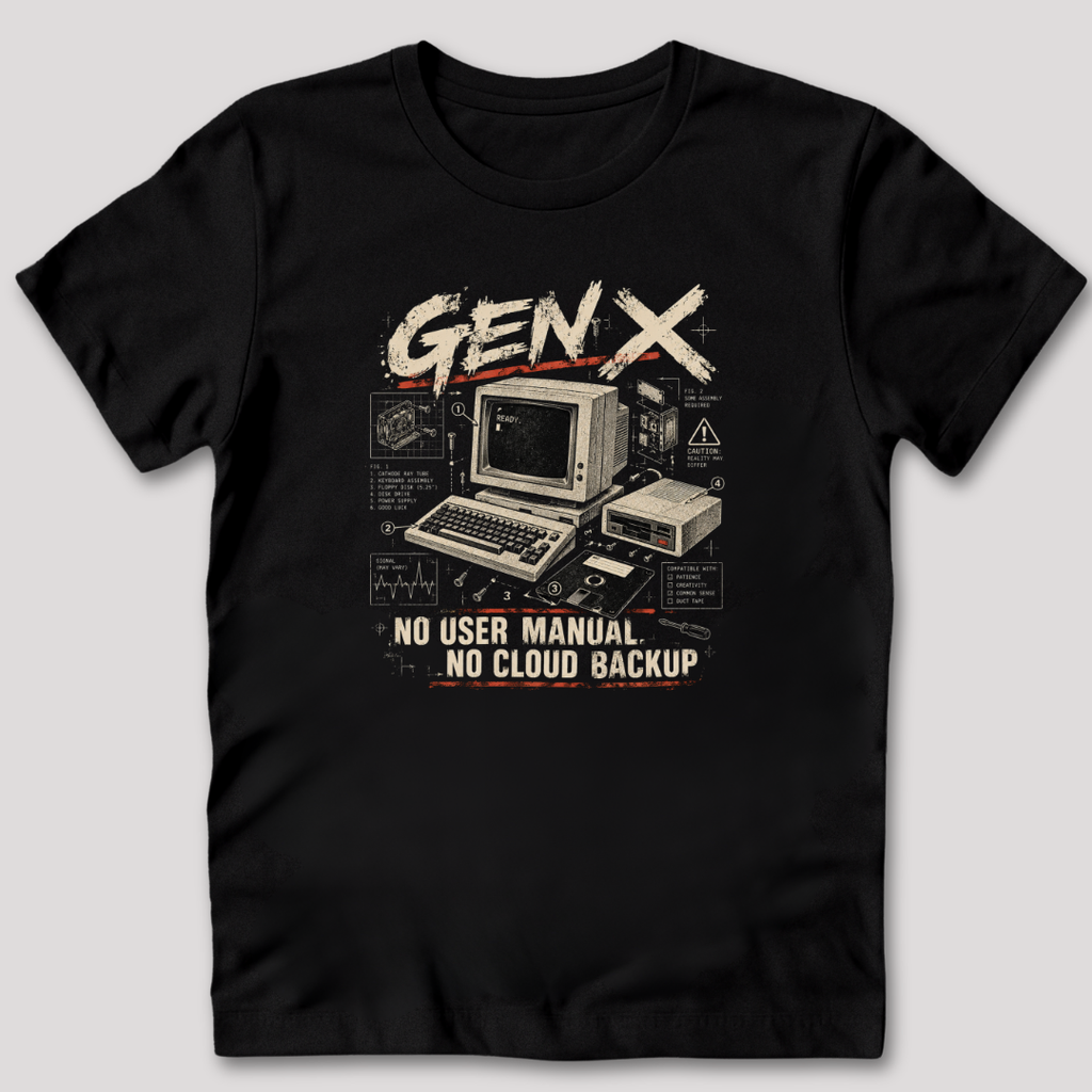 Gen X No User Manual T-Shirt