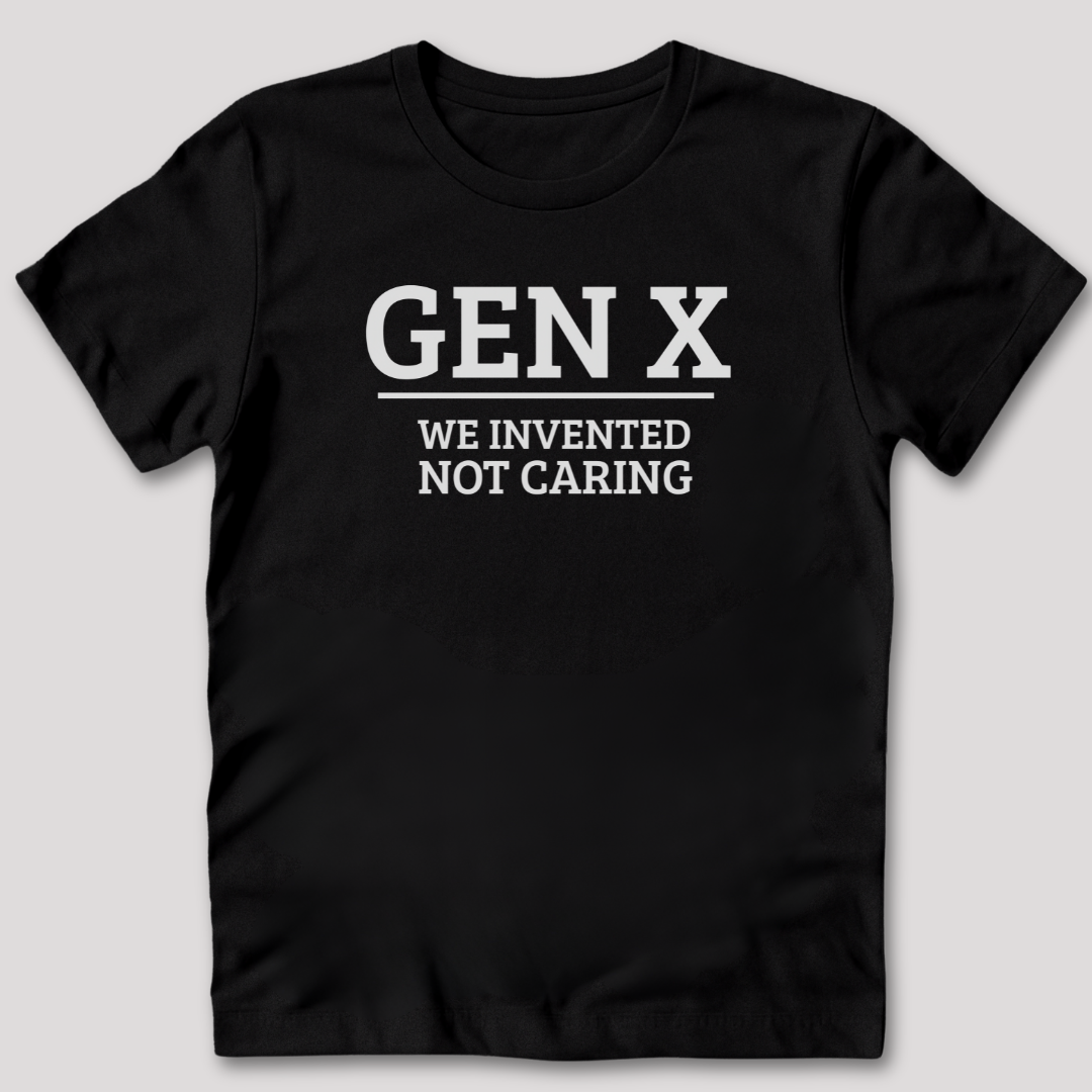 Not Caring T-Shirt