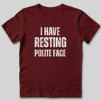Resting Polite Face T-Shirt
