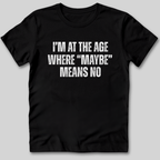 Maybe Means No T-Shirt