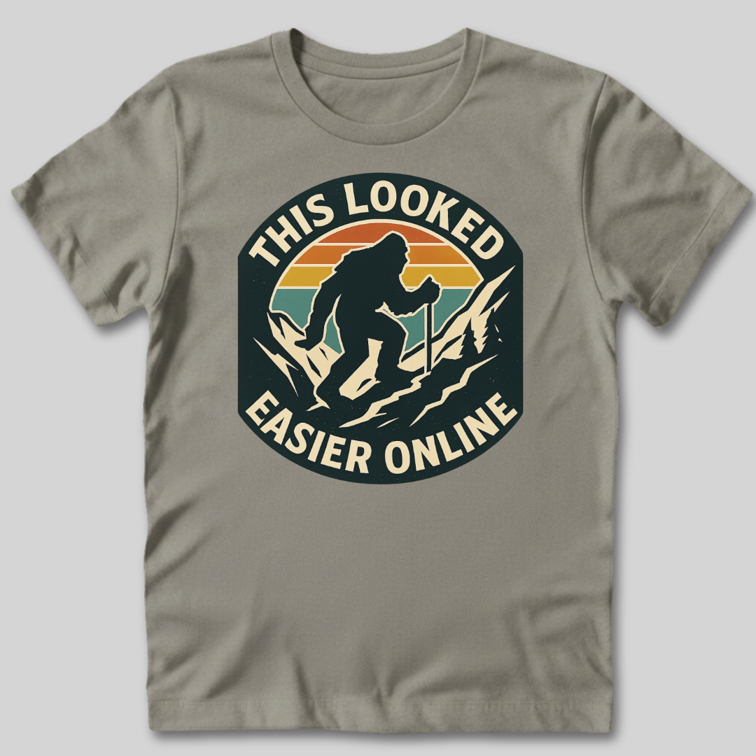 This Looked Easier Online T-Shirt