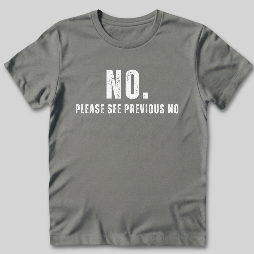 Please See Previous No T-Shirt