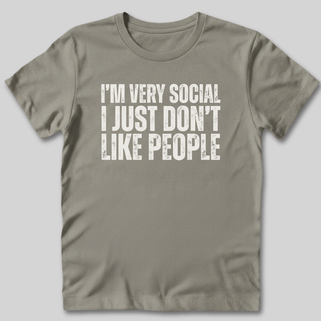I'm Very Social T-Shirt