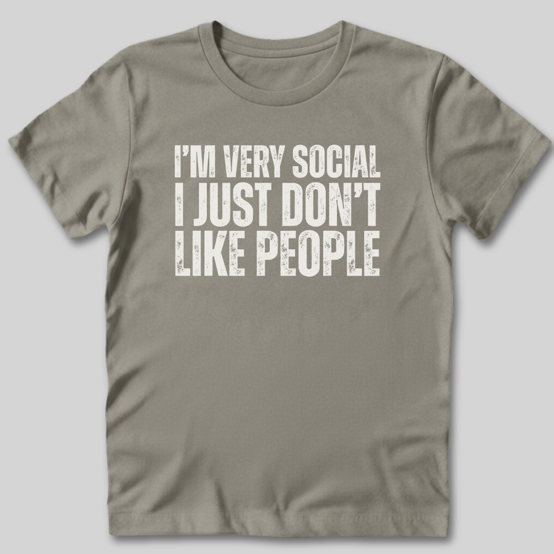 I'm Very Social T-Shirt