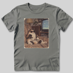 Vintage Gamer Cat T-Shirt