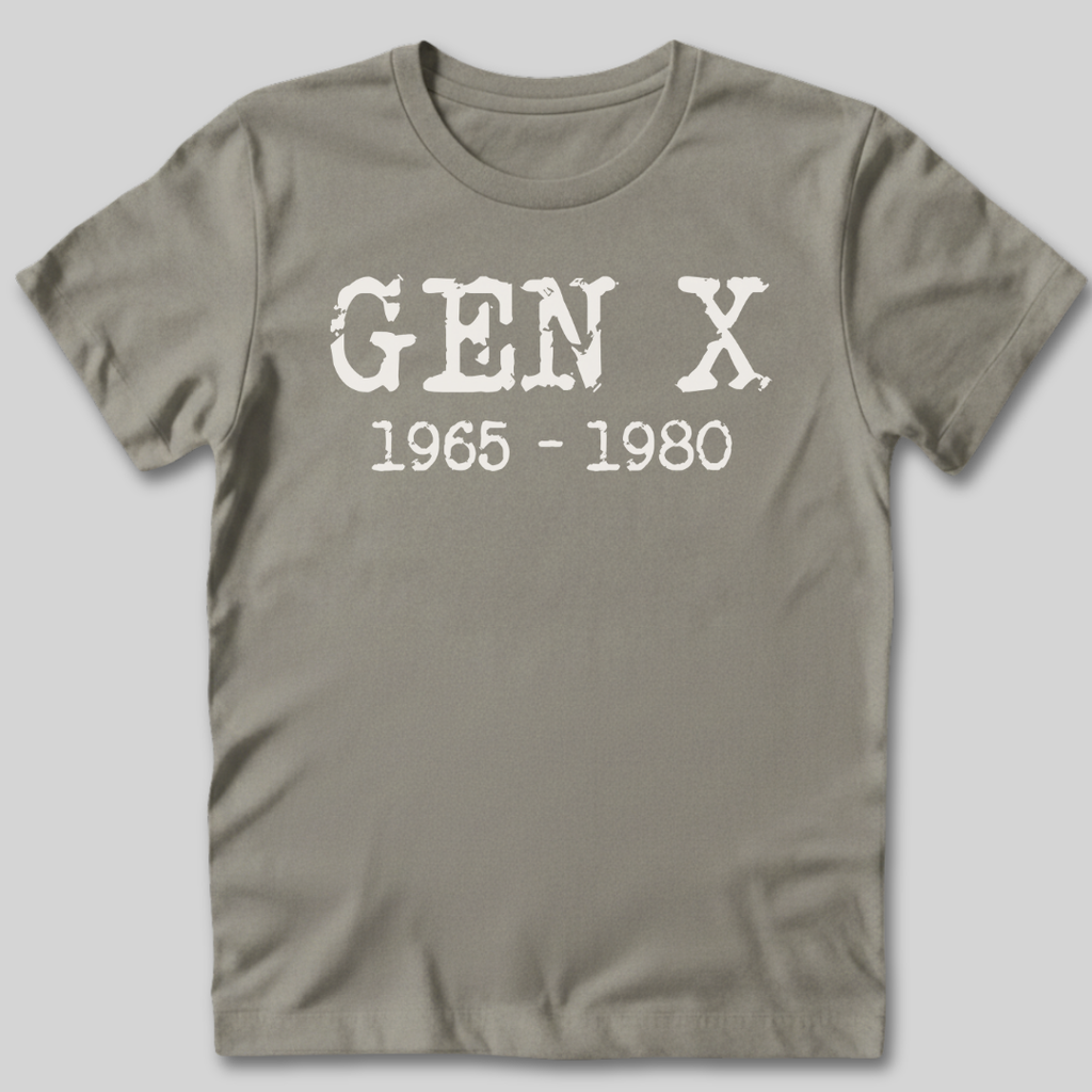 Gen X 1965 1980 T-Shirt